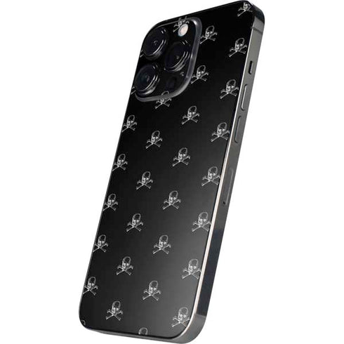 Alchemy Skull and Crossbone Pattern iPhone 14 Pro Skin